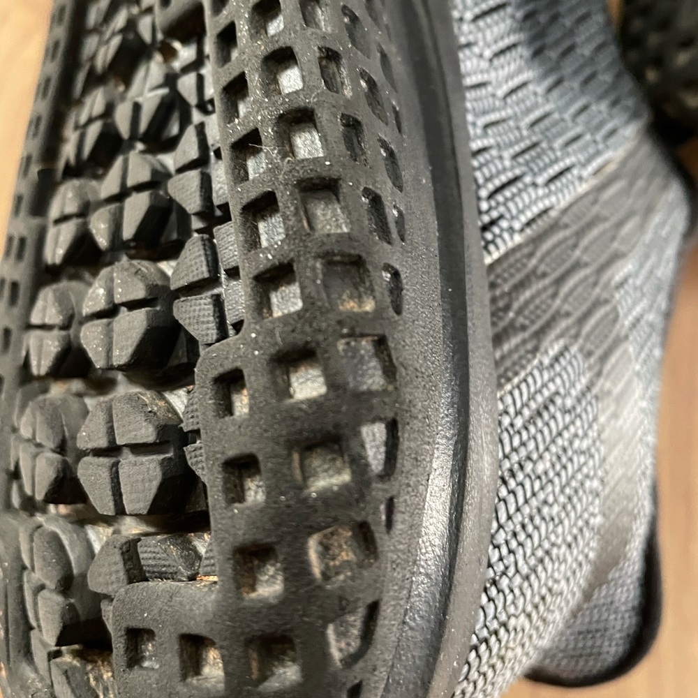 Reebok Black Mesh Lace Up Mens Sneakers Size 13 - Picture 6 of 11
